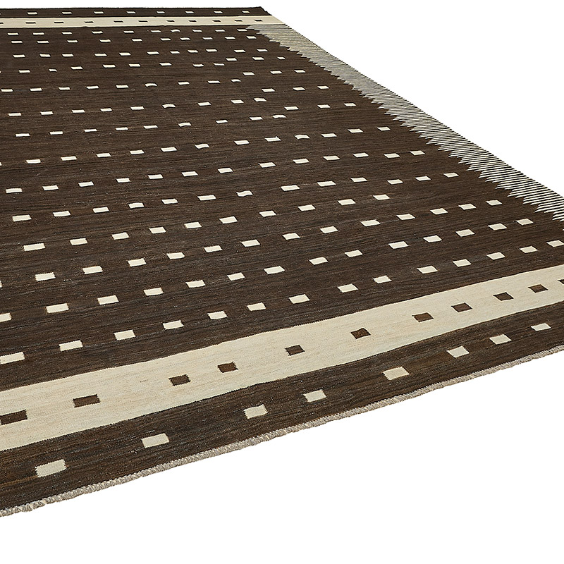 New Hand-Woven Kilim Rug - K0093739