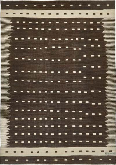New Hand-Woven Kilim Rug