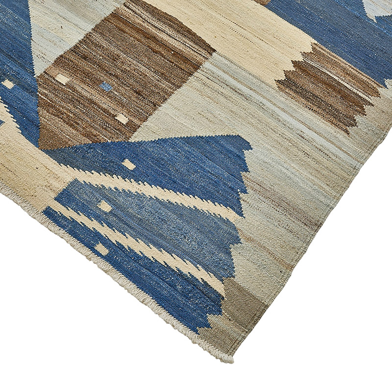 New Hand-Woven Kilim Rug - K0093740