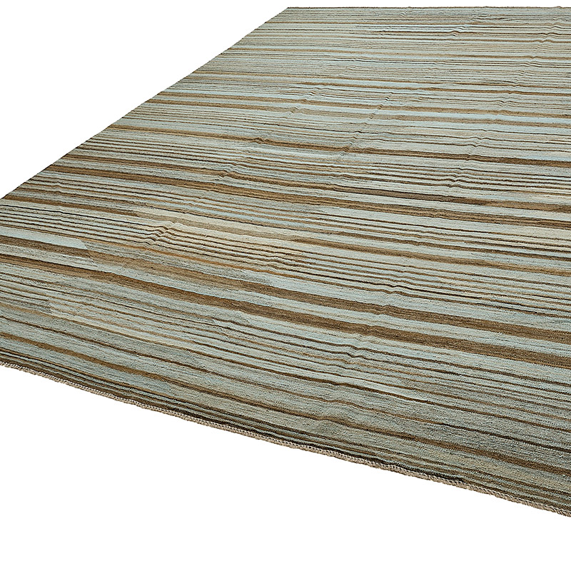 New Hand-Woven Kilim Rug - K0093741