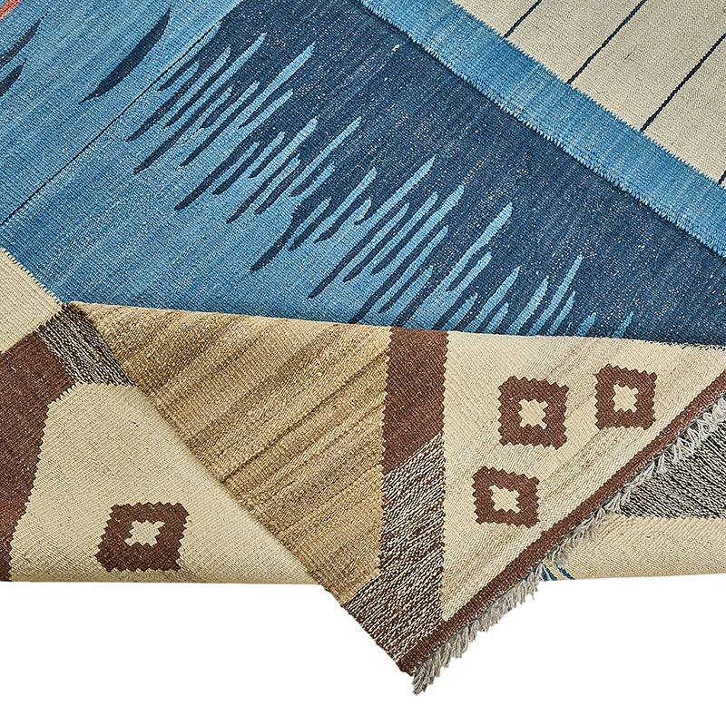 New Hand-Woven Kilim Rug - K0093742