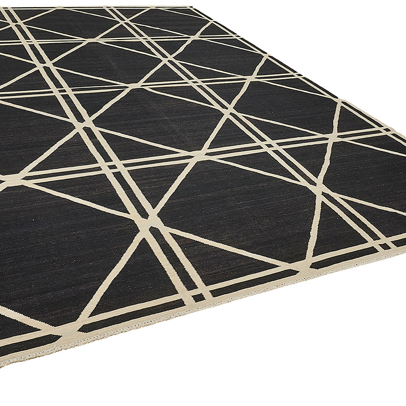 New Hand-Woven Kilim Rug - K0093744