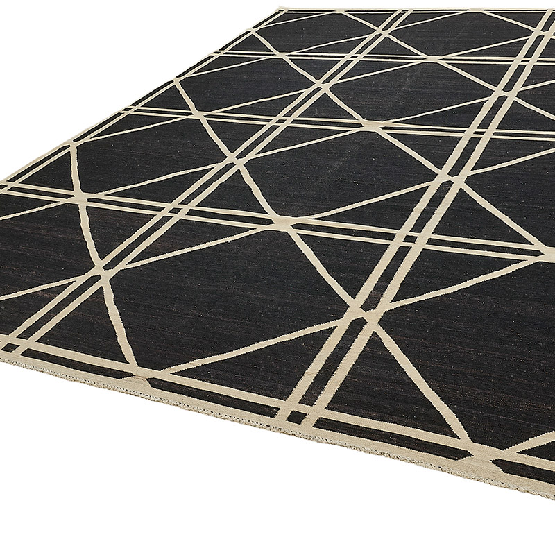 New Hand-Woven Kilim Rug - K0093744