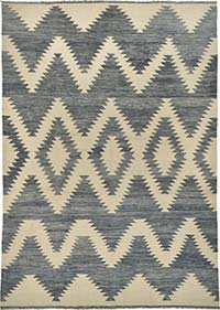 New Hand-Woven Kilim Rug