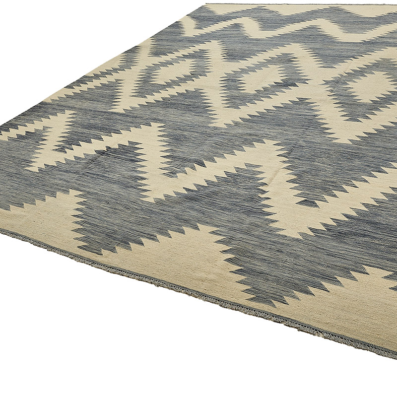 New Hand-Woven Kilim Rug - K0093747