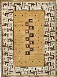 New Hand-Woven Kilim Rug