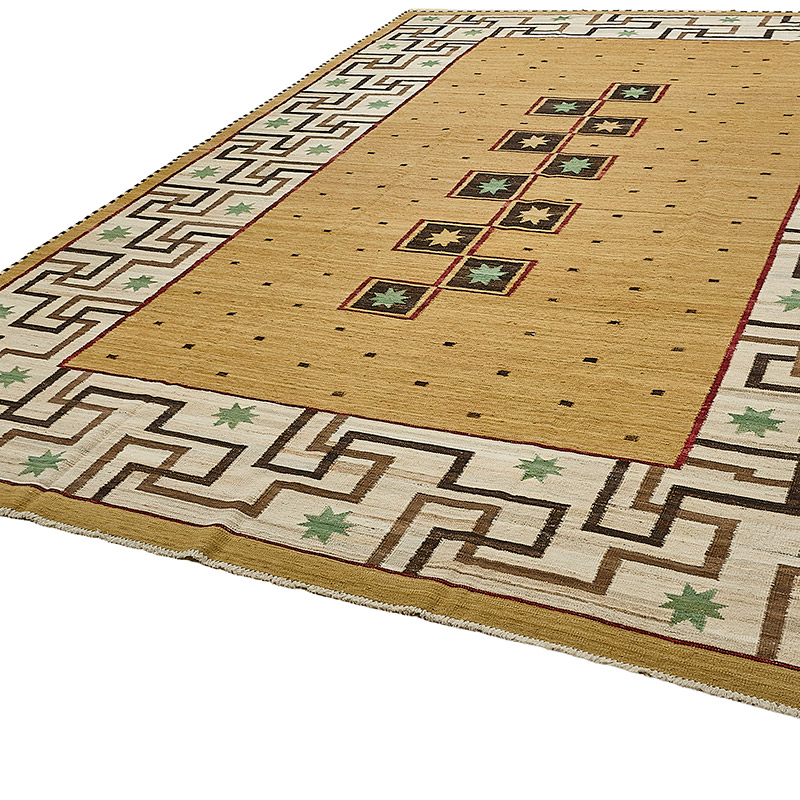 New Hand-Woven Kilim Rug - K0093748