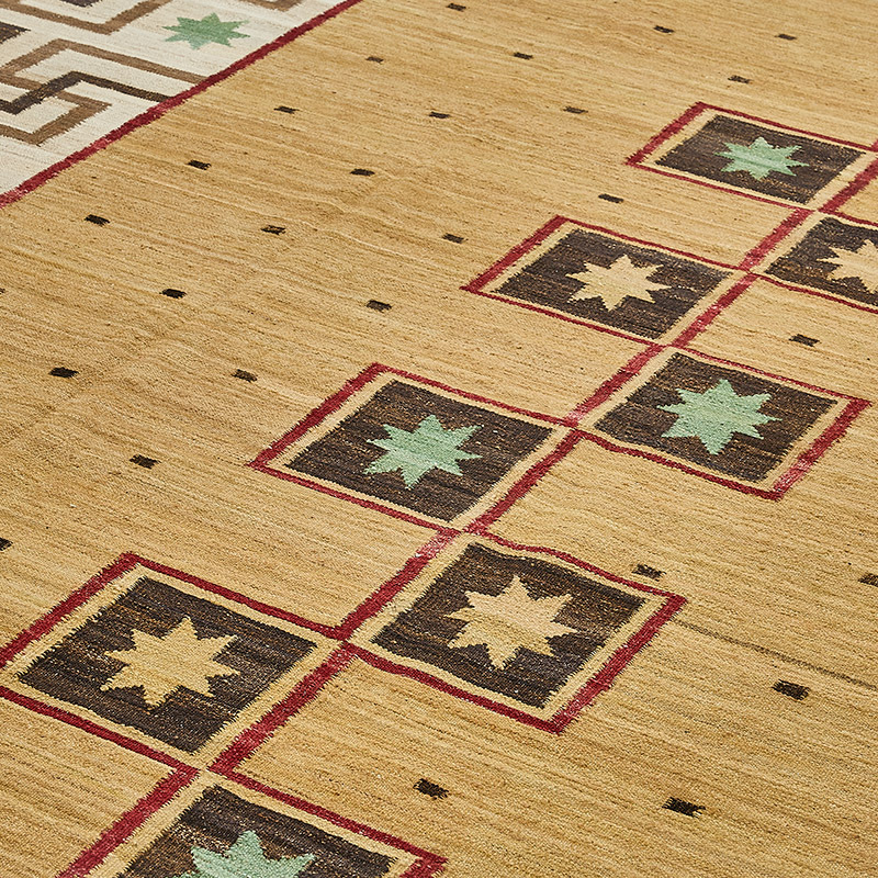 New Hand-Woven Kilim Rug - K0093748