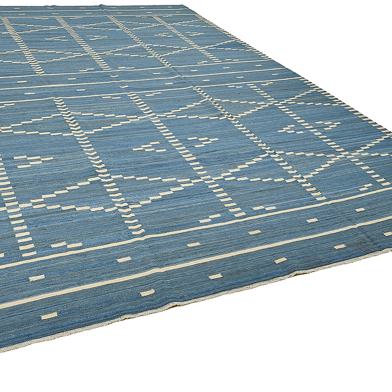 New Hand-Woven Kilim Rug - K0093750