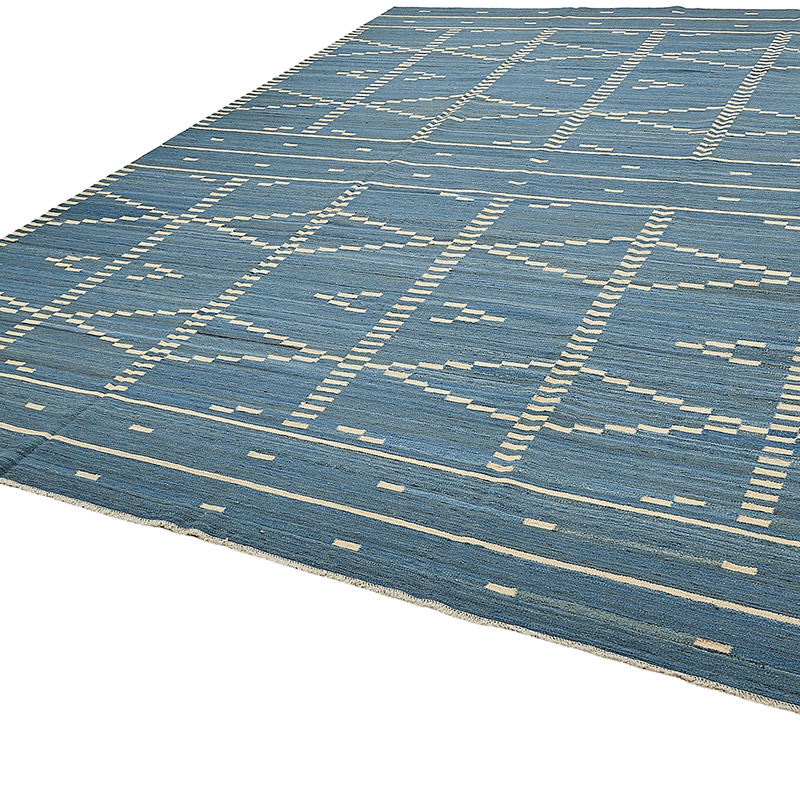 New Hand-Woven Kilim Rug - K0093750