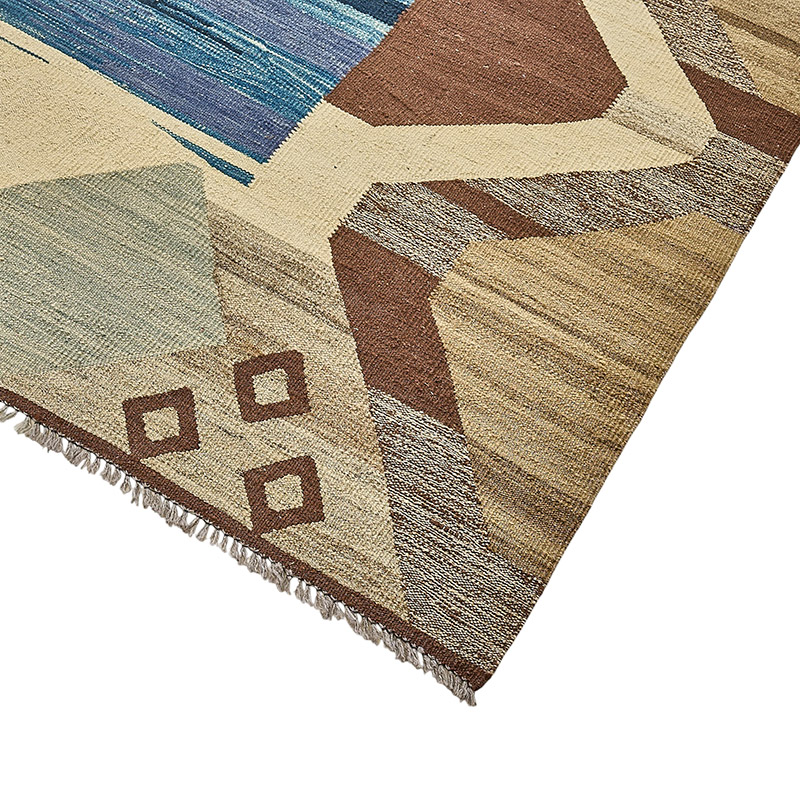 New Hand-Woven Kilim Rug - K0093751