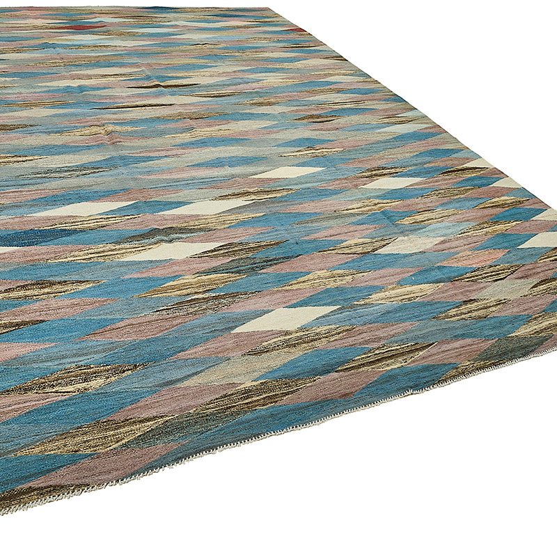 New Hand-Woven Kilim Rug - K0093752