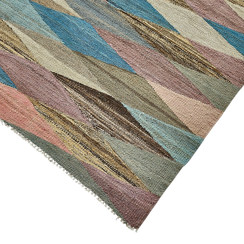 New Hand-Woven Kilim Rug - K0093752