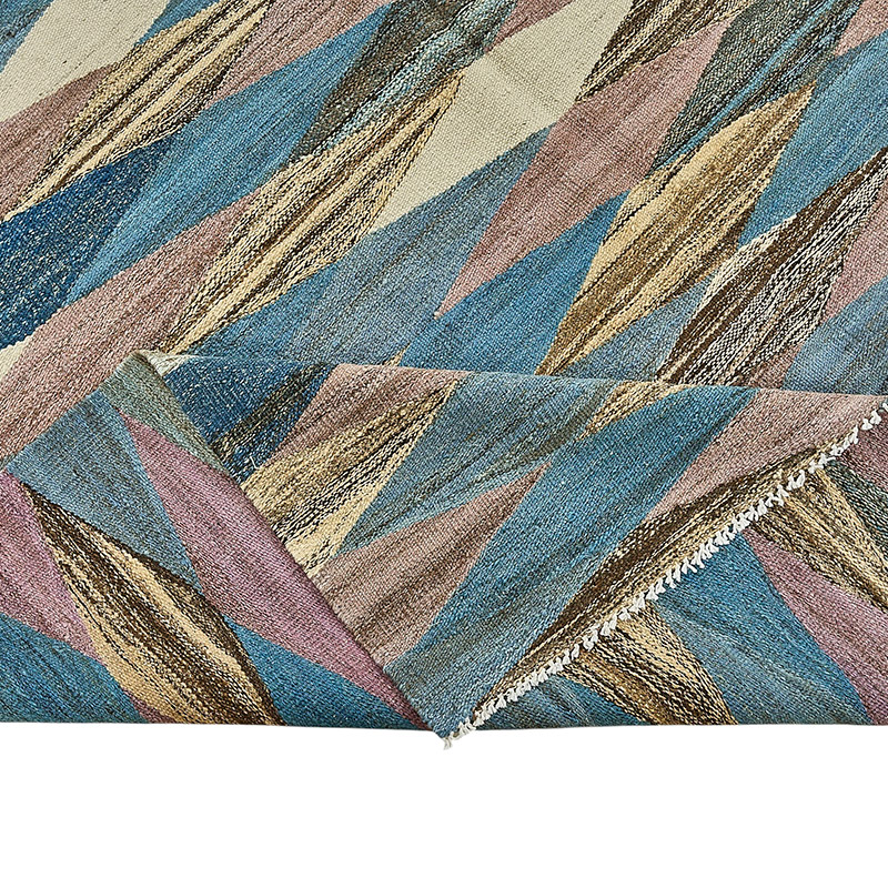 New Hand-Woven Kilim Rug - K0093752