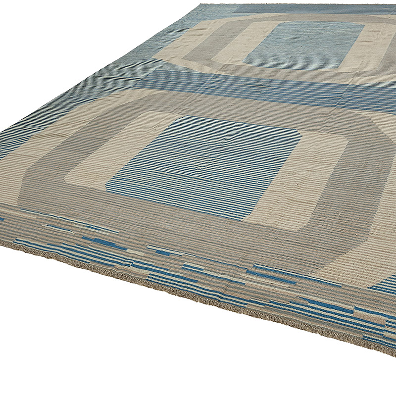 New Hand-Woven Kilim Rug - K0093753