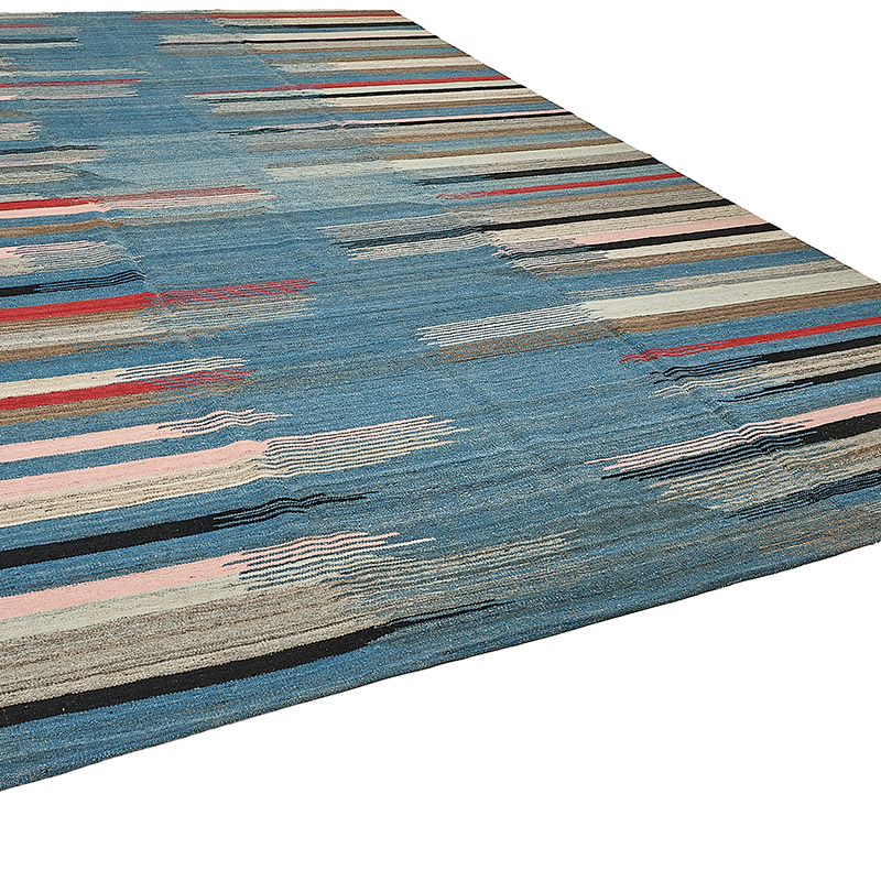 New Hand-Woven Kilim Rug - K0093755
