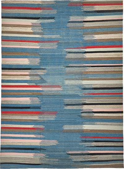 New Hand-Woven Kilim Rug