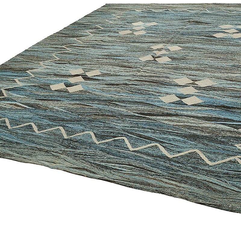 New Hand-Woven Kilim Rug - K0093756