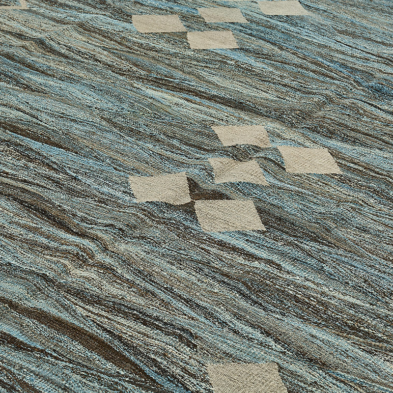 New Hand-Woven Kilim Rug - K0093756
