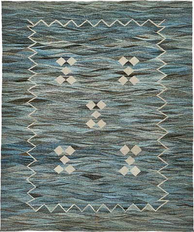 New Hand-Woven Kilim Rug