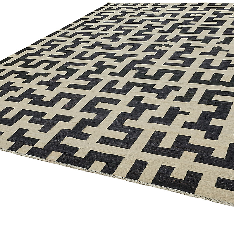 New Hand-Woven Kilim Rug - K0093757