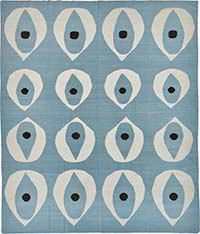 New Hand-Woven Kilim Rug