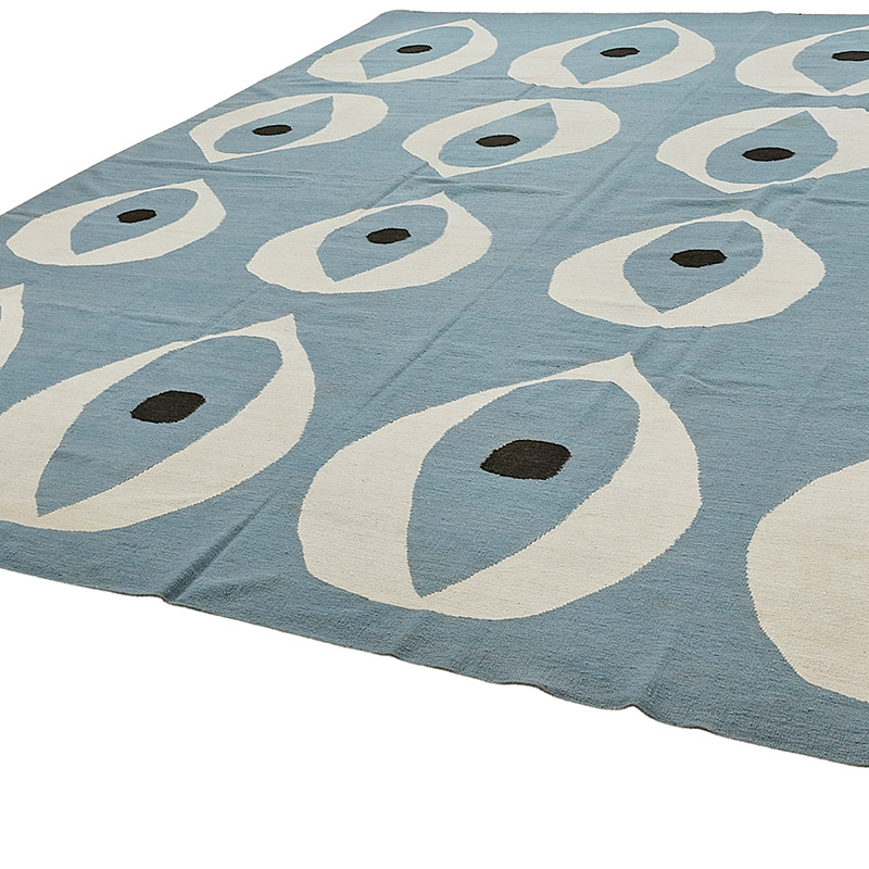 New Hand-Woven Kilim Rug - K0093758