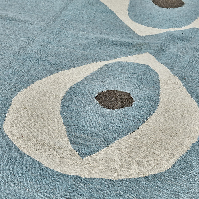 New Hand-Woven Kilim Rug - K0093758