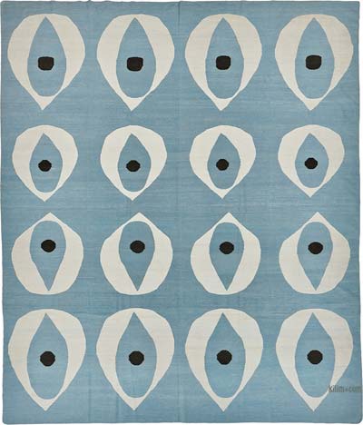 New Hand-Woven Kilim Rug