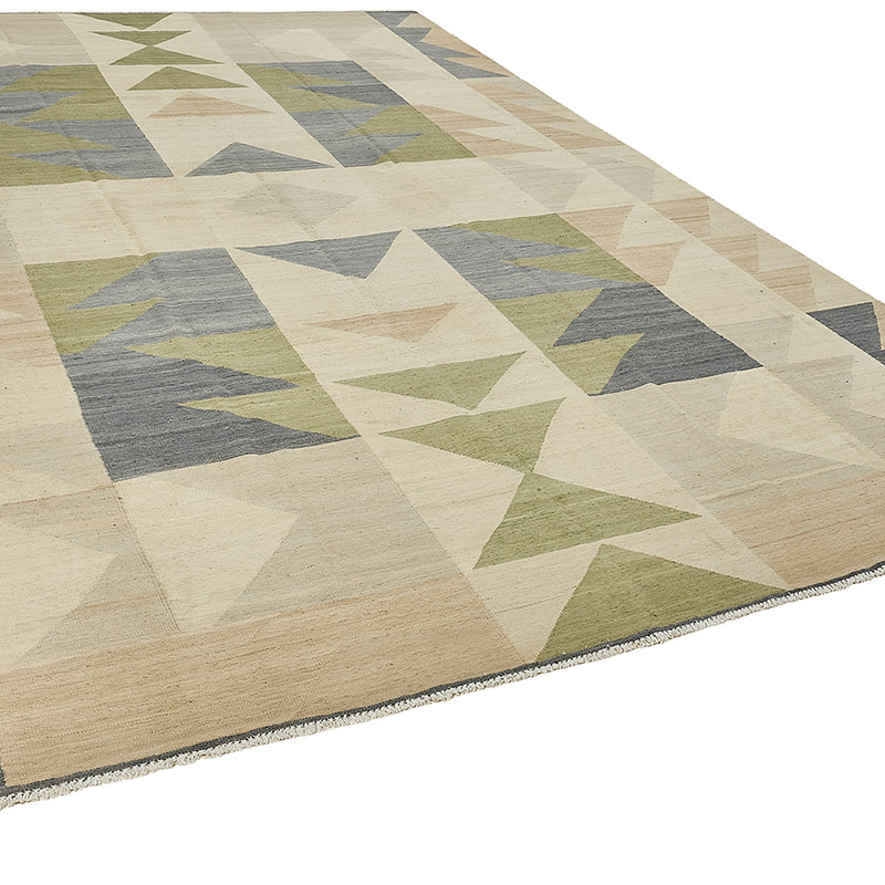 New Hand-Woven Kilim Rug - K0093760