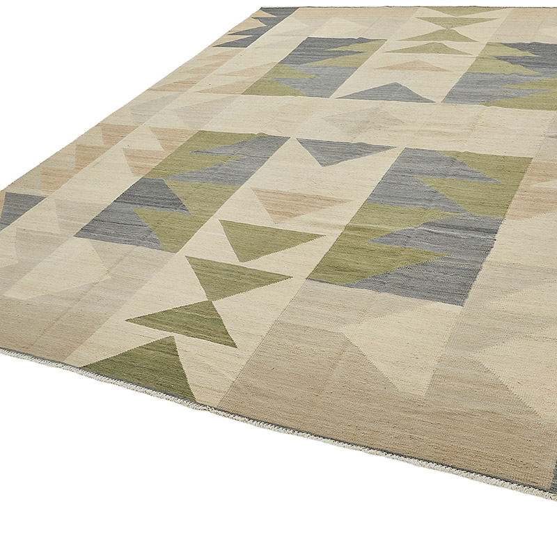 New Hand-Woven Kilim Rug - K0093760