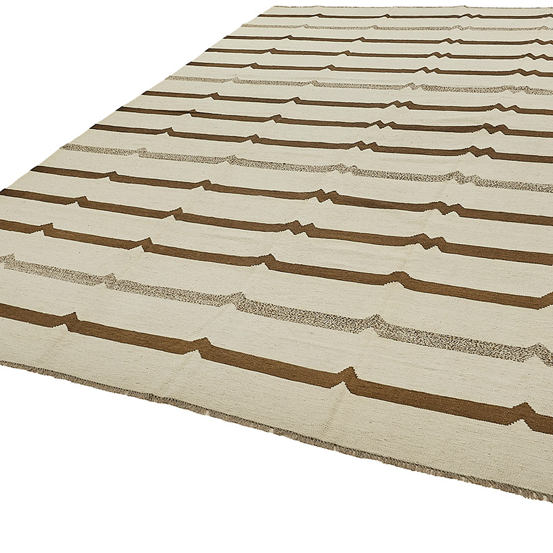 New Hand-Woven Kilim Rug - K0093761