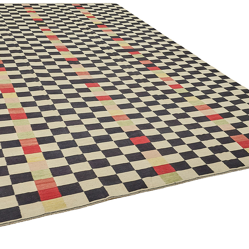 New Hand-Woven Kilim Rug - K0093762