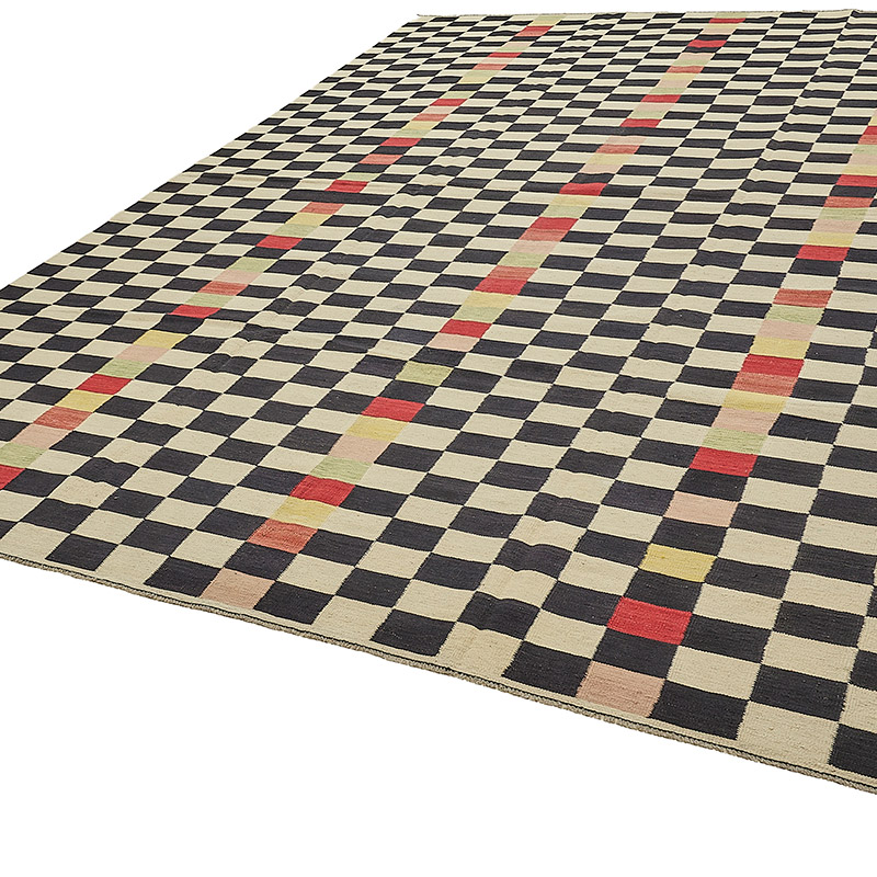 New Hand-Woven Kilim Rug - K0093762