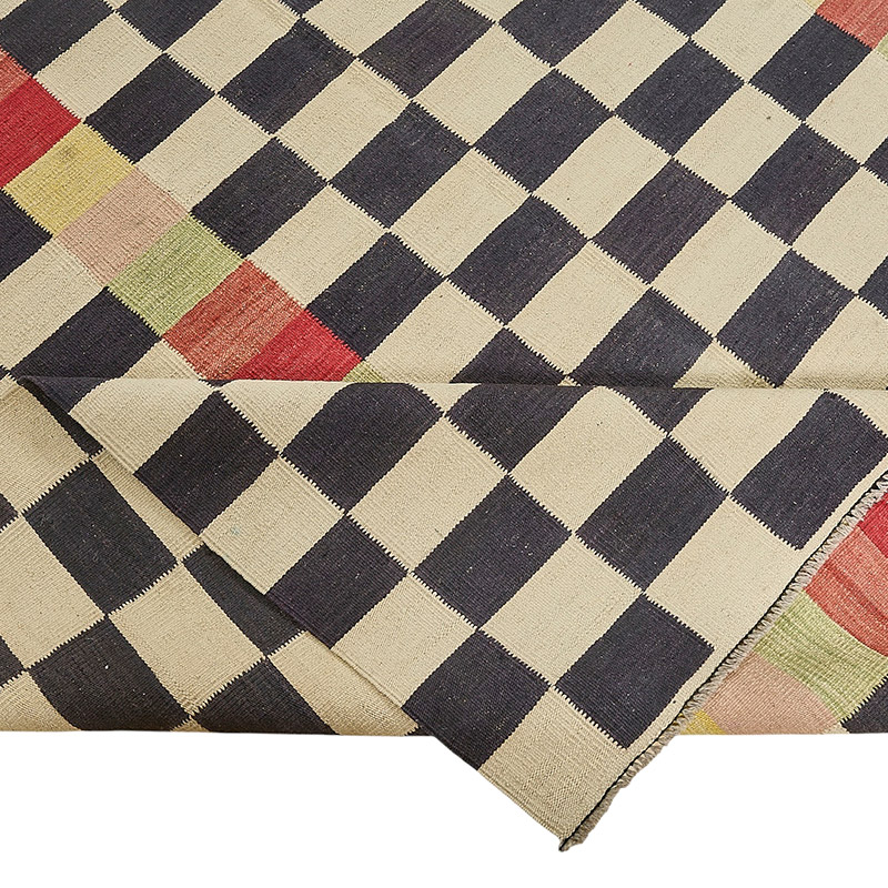 New Hand-Woven Kilim Rug - K0093762