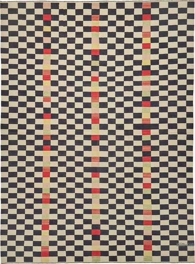 New Hand-Woven Kilim Rug