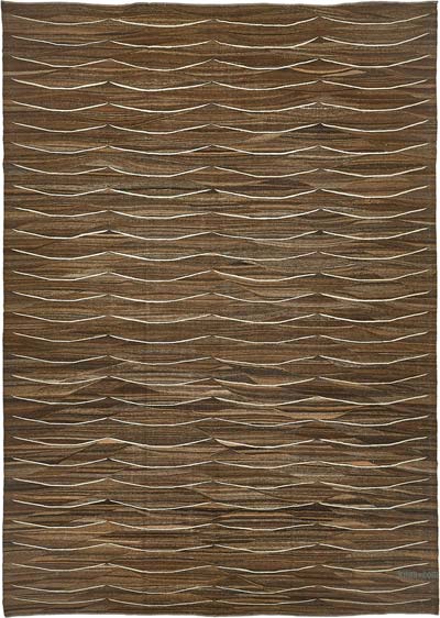 New Hand-Woven Kilim Rug