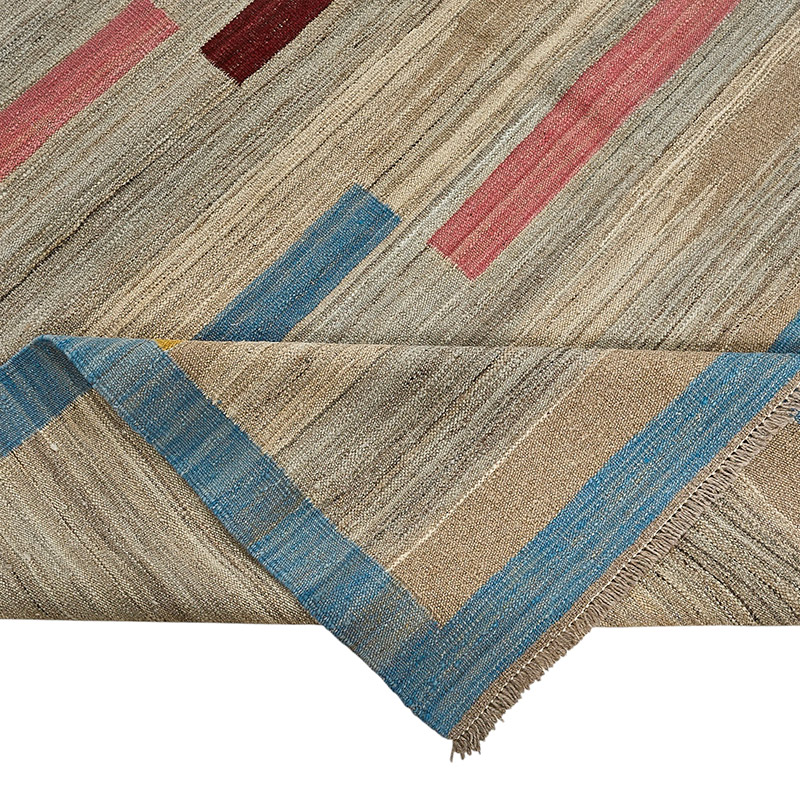 New Hand-Woven Kilim Rug - K0093764