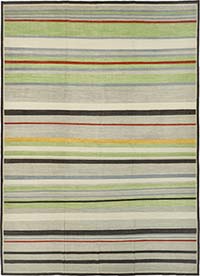 New Hand-Woven Kilim Rug