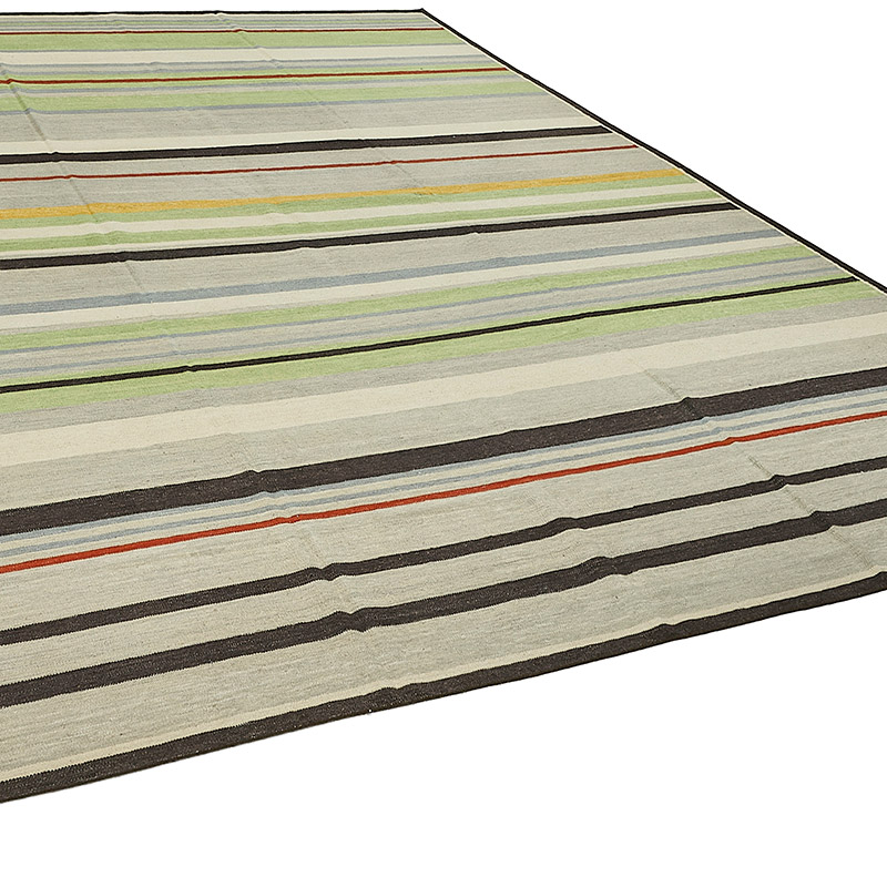 New Hand-Woven Kilim Rug - K0093765