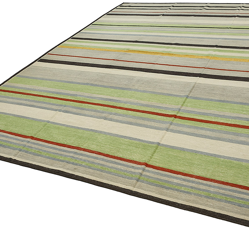 New Hand-Woven Kilim Rug - K0093765