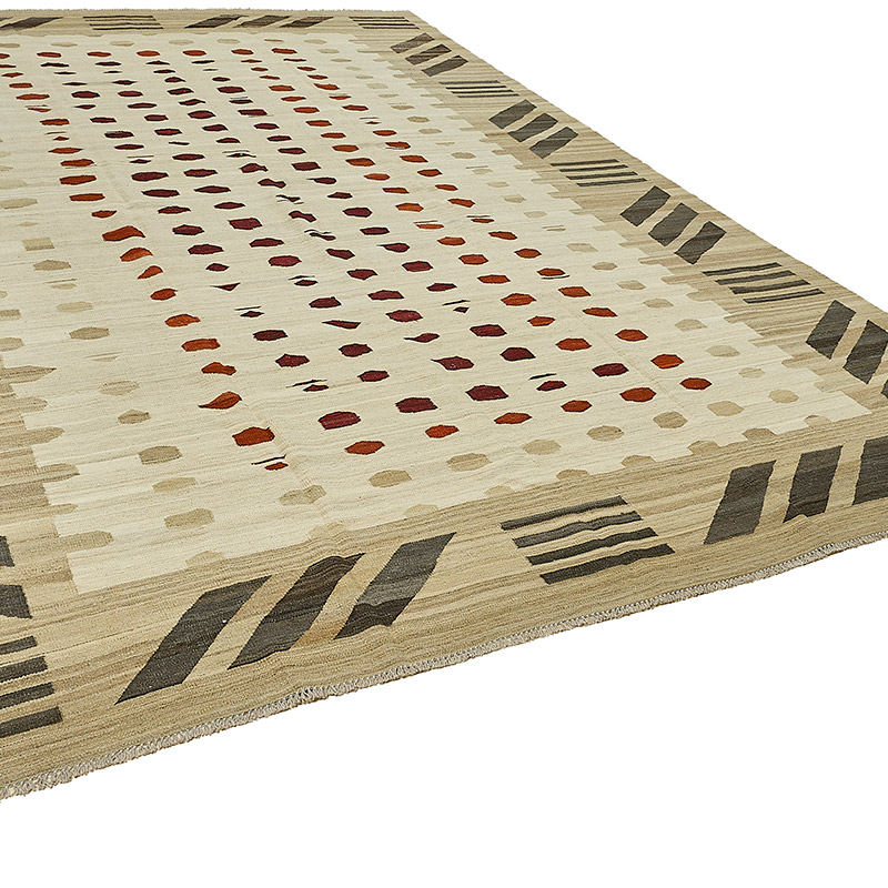 New Hand-Woven Kilim Rug - K0093768