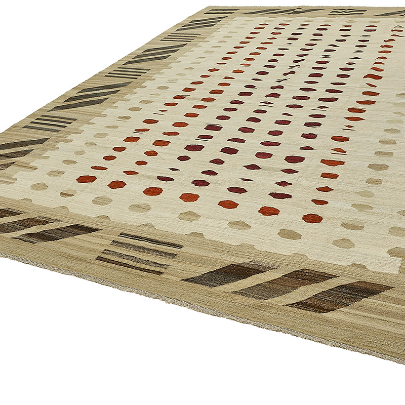 New Hand-Woven Kilim Rug - K0093768