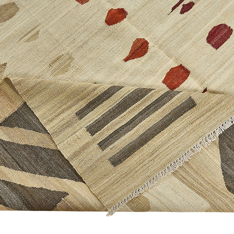 New Hand-Woven Kilim Rug - K0093768