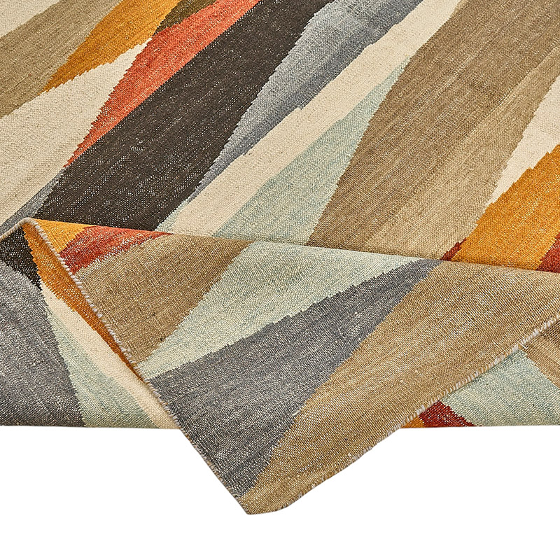New Hand-Woven Kilim Rug - K0093772