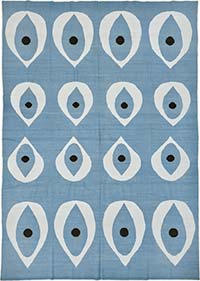 New Hand-Woven Kilim Rug