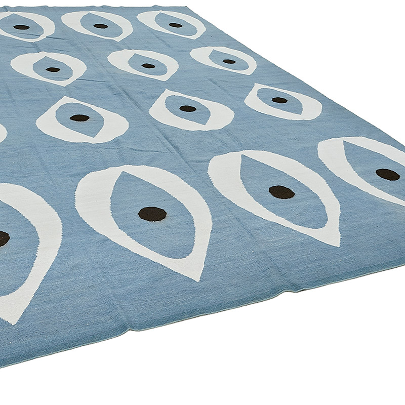 New Hand-Woven Kilim Rug - K0093773