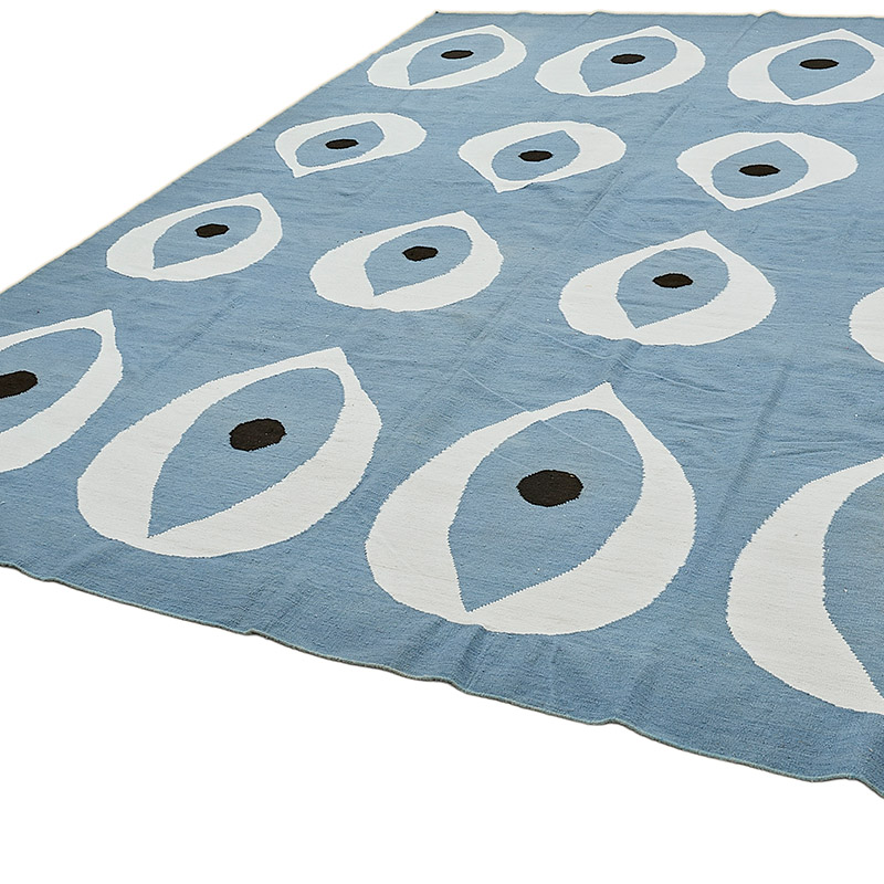 New Hand-Woven Kilim Rug - K0093773