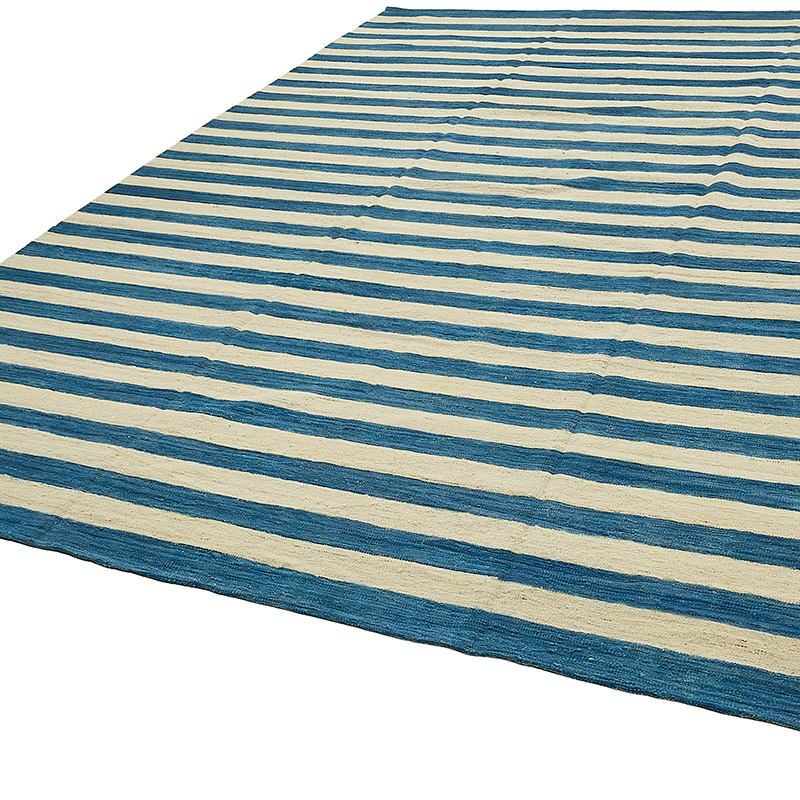 New Hand-Woven Kilim Rug - K0093779