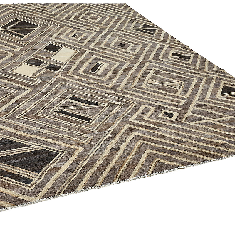 New Hand-Woven Kilim Rug - K0093780